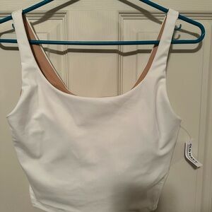 Old Navy Active Powersoft White sports bra